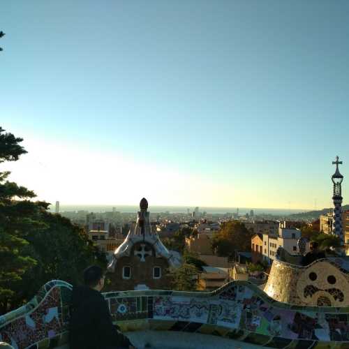 Park Güell at sunrise