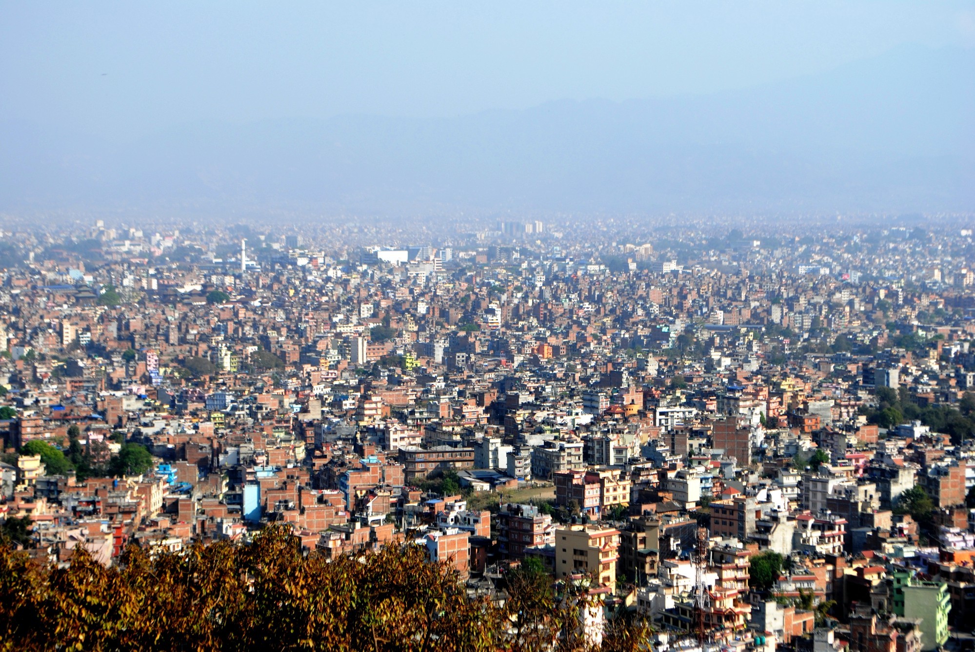 Катманду, население города составляет более 1 млн человек.