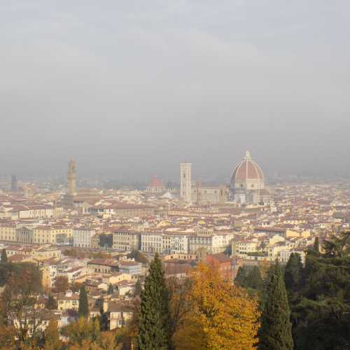 Вид на город от площади Микеланджело, Флоренция