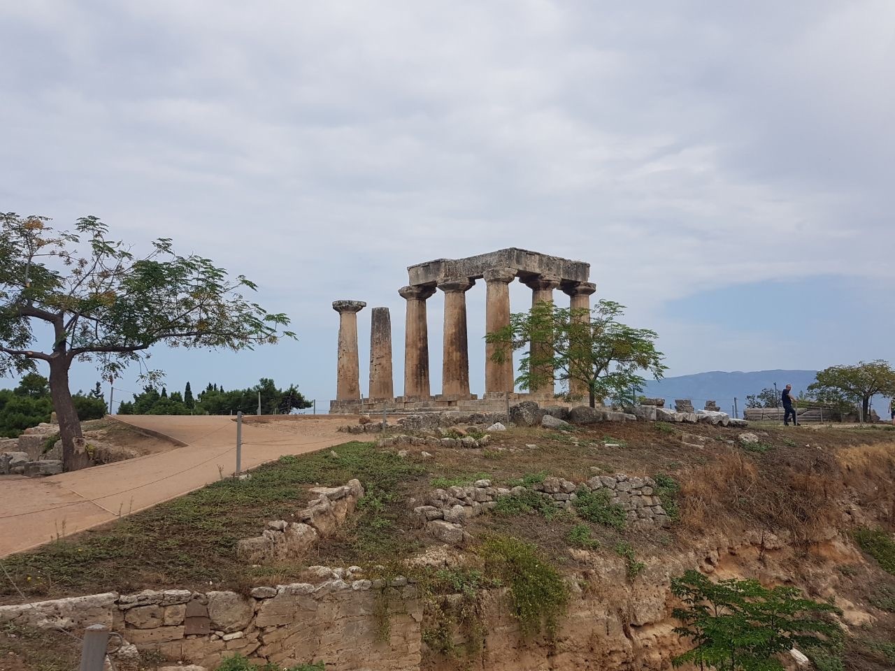 Храм Аполлона в Древнем Коринфе