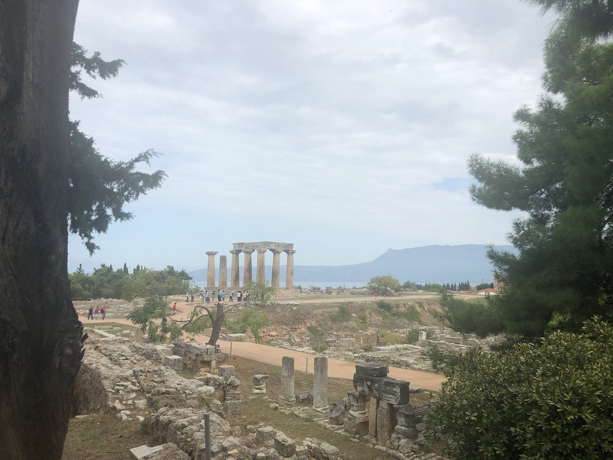 Храм Аполлона в Древнем Коринфе