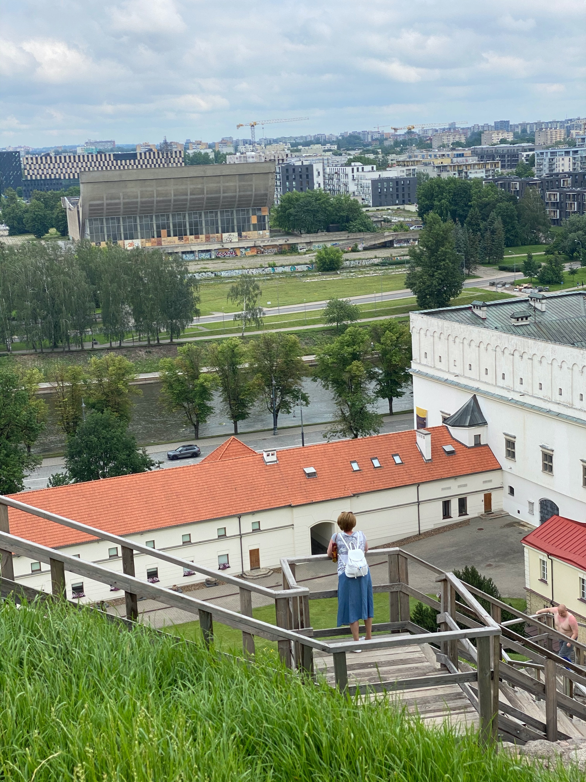 Вид на Вильнюс с Замковой горы