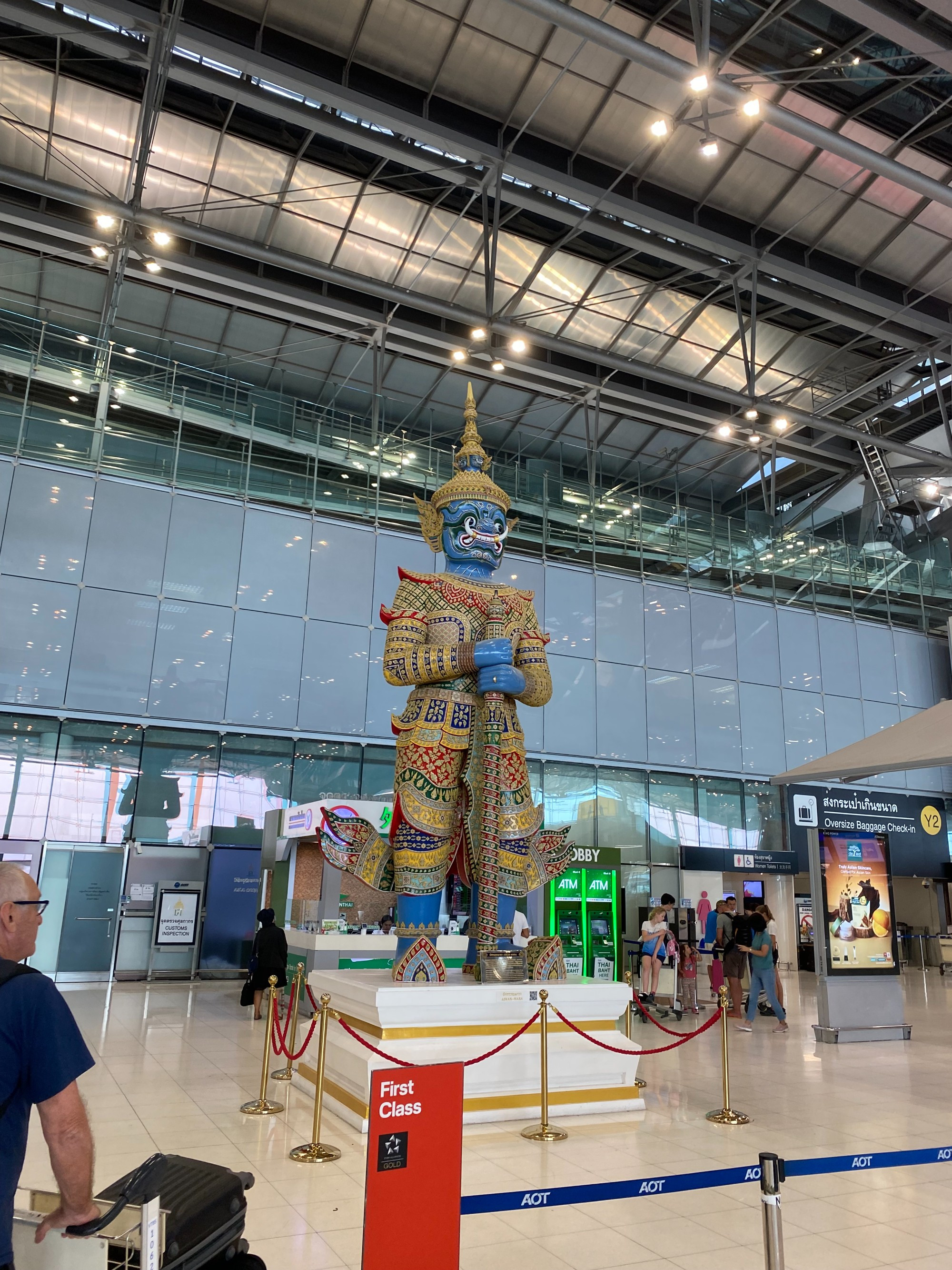 Аэропорт Суварнабхуми, Таиланд