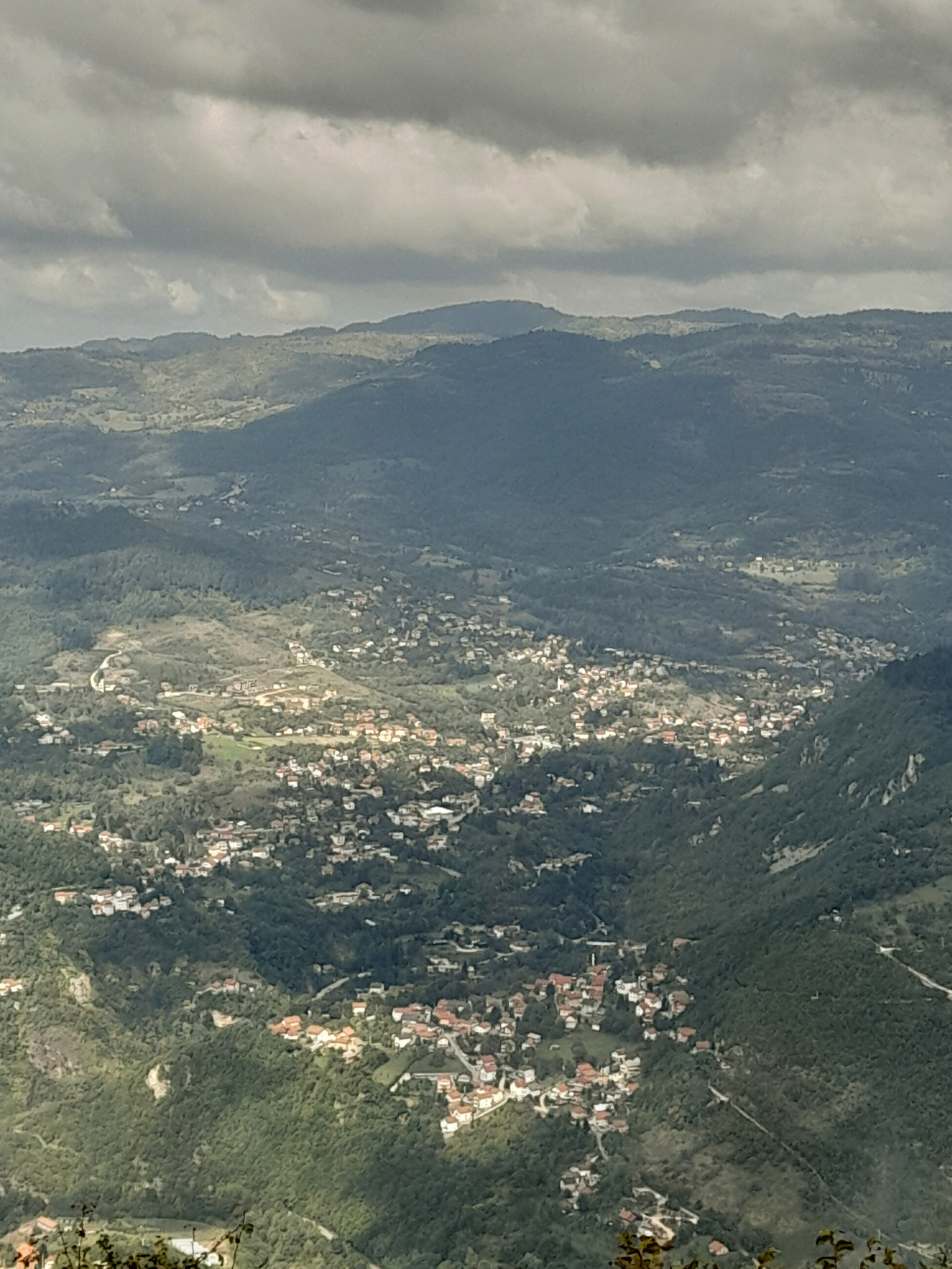 Сараево, вид с горы Требевич
