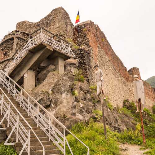 Poenari castle (the real castle of Vlad the Impaler)