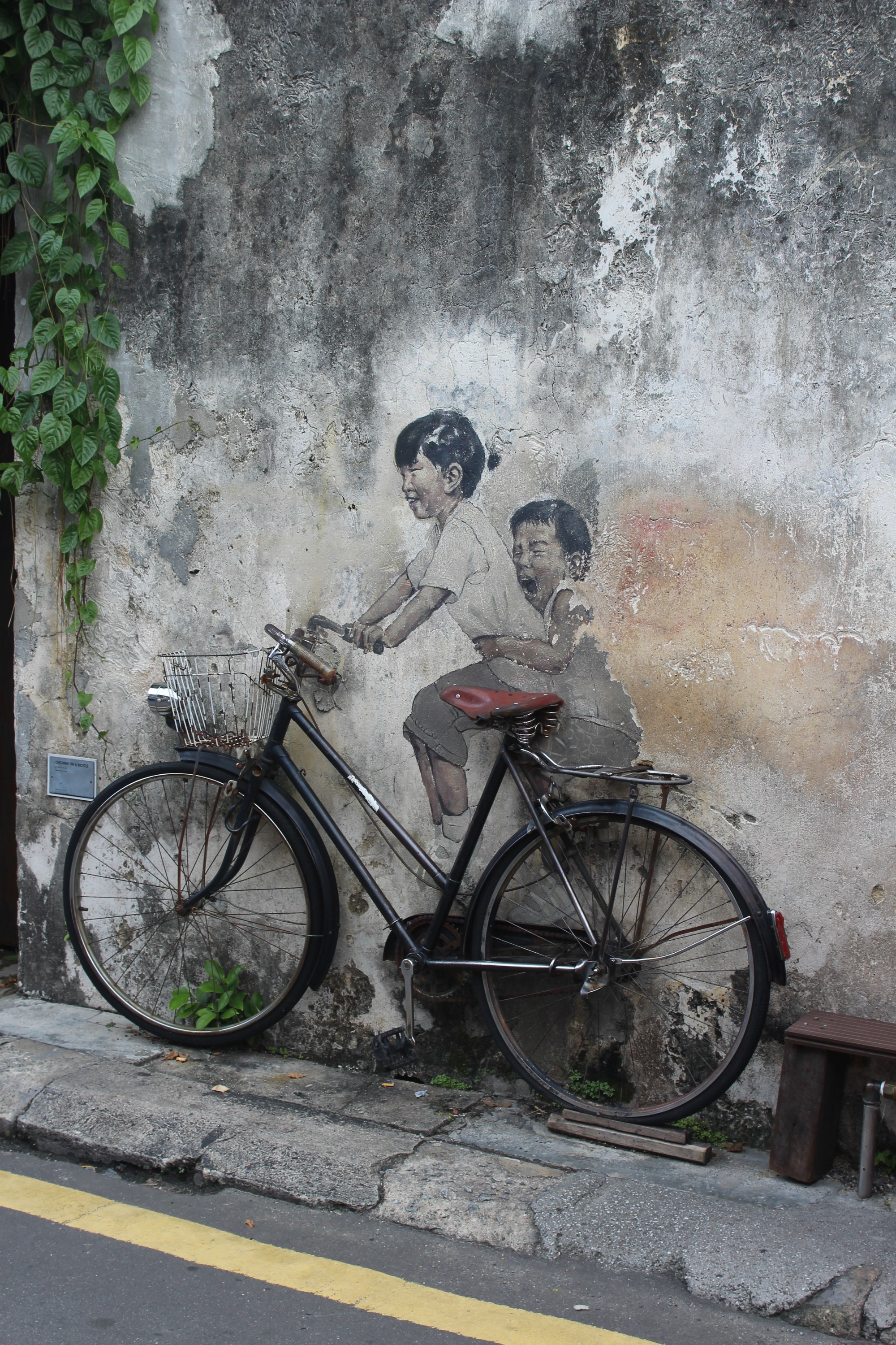 Boy and Girl on Bicycle, Malaysia