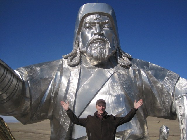 Тhe largest statue of Genghis Khan in the world.