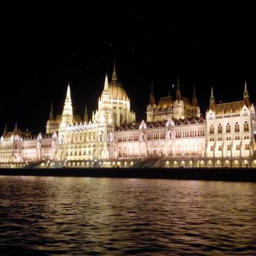 Budapest Parliament from the Danube <br/>
<br/>
August 2015