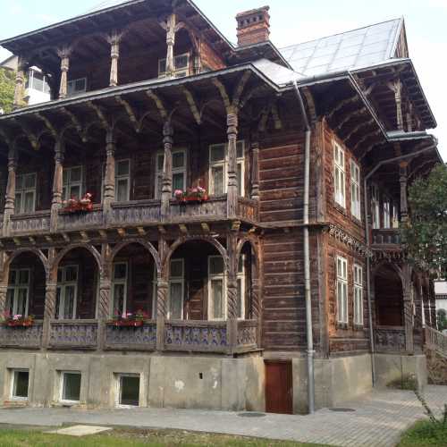 Музей находится в одном из самых красивых домов Трускавца, построенном в конце ХІХ ст. — старинной вилле «Гопляна».