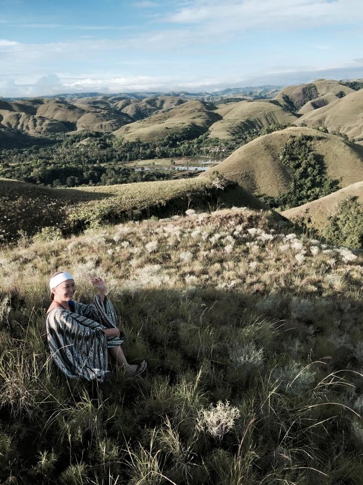 Marvelous Kambera hills in Waingapu, Nusa Tenggara Timur