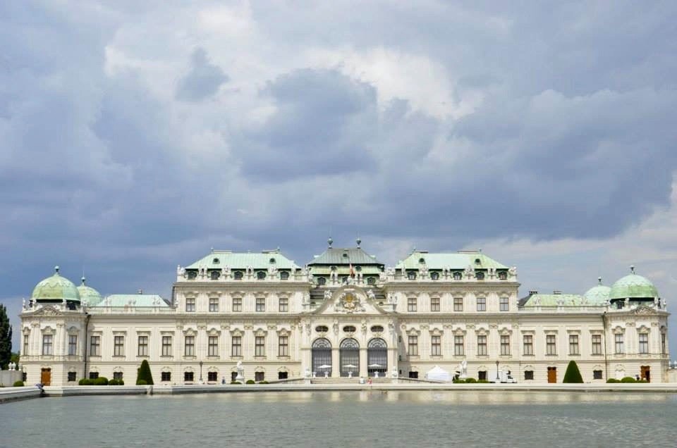 Took a visit to Belvedere Palace, Wien.