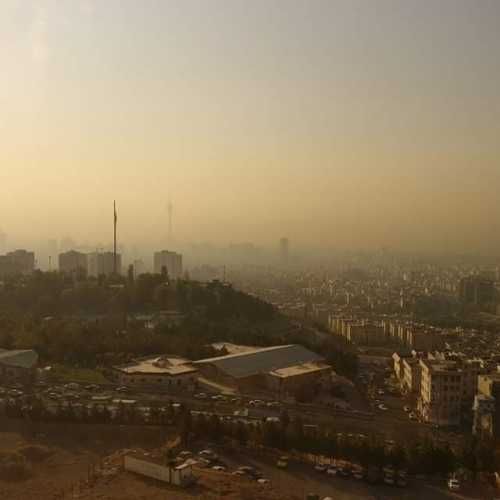 Tehran from my hotel room