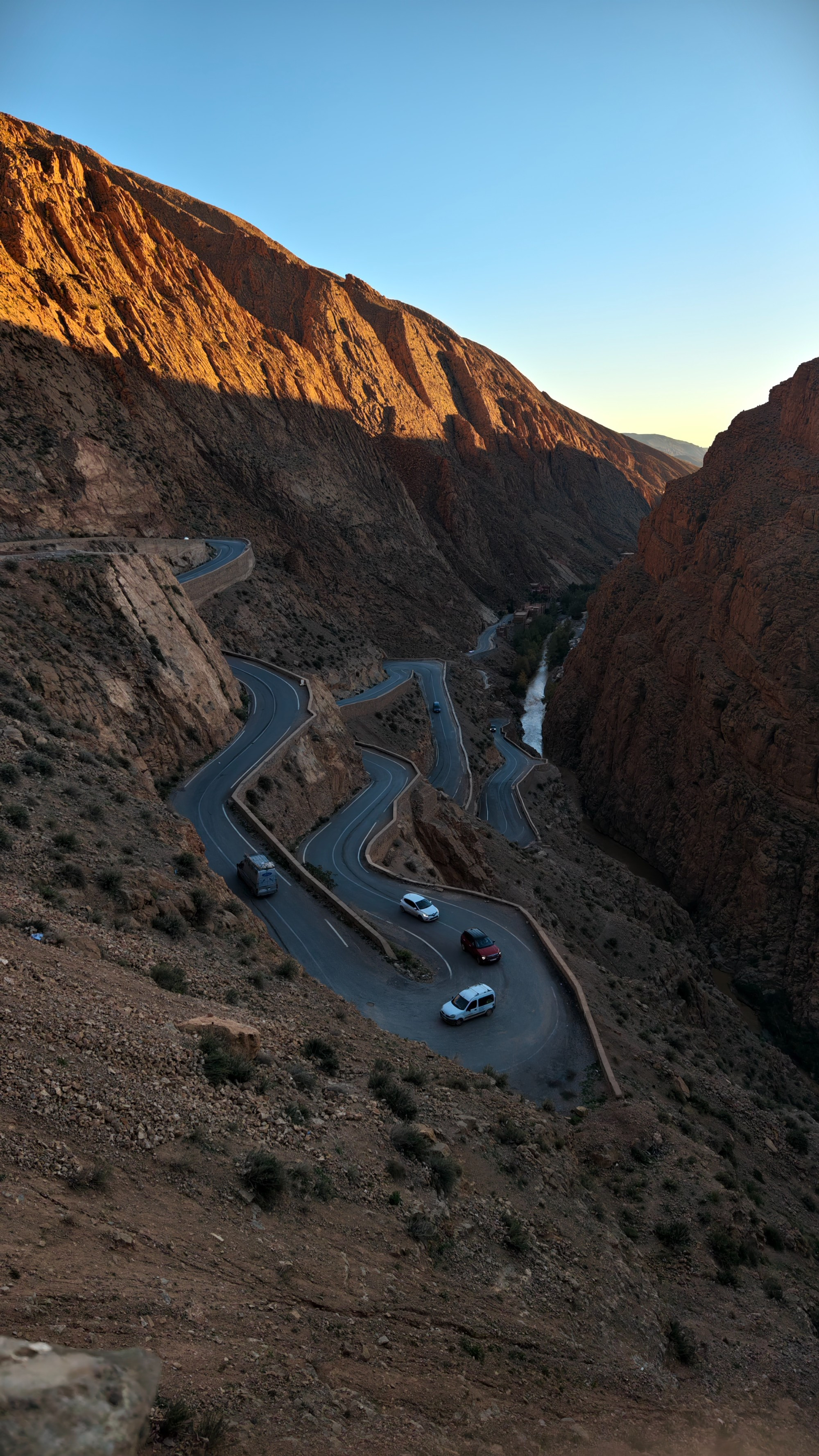 canyon dades, Morocco