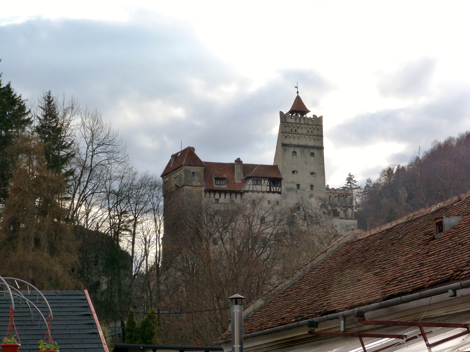 Castle side view