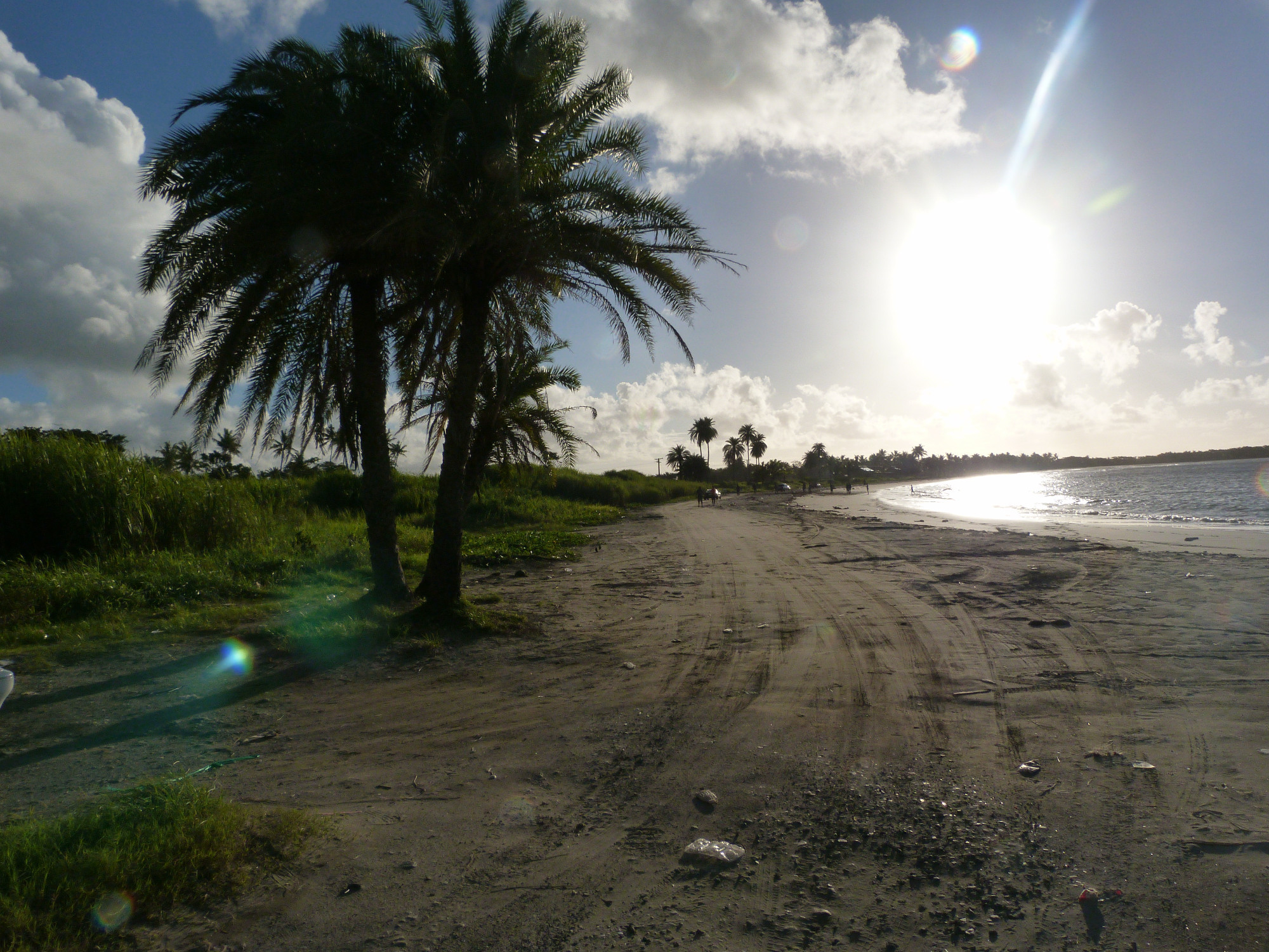 The not so pretty local beach