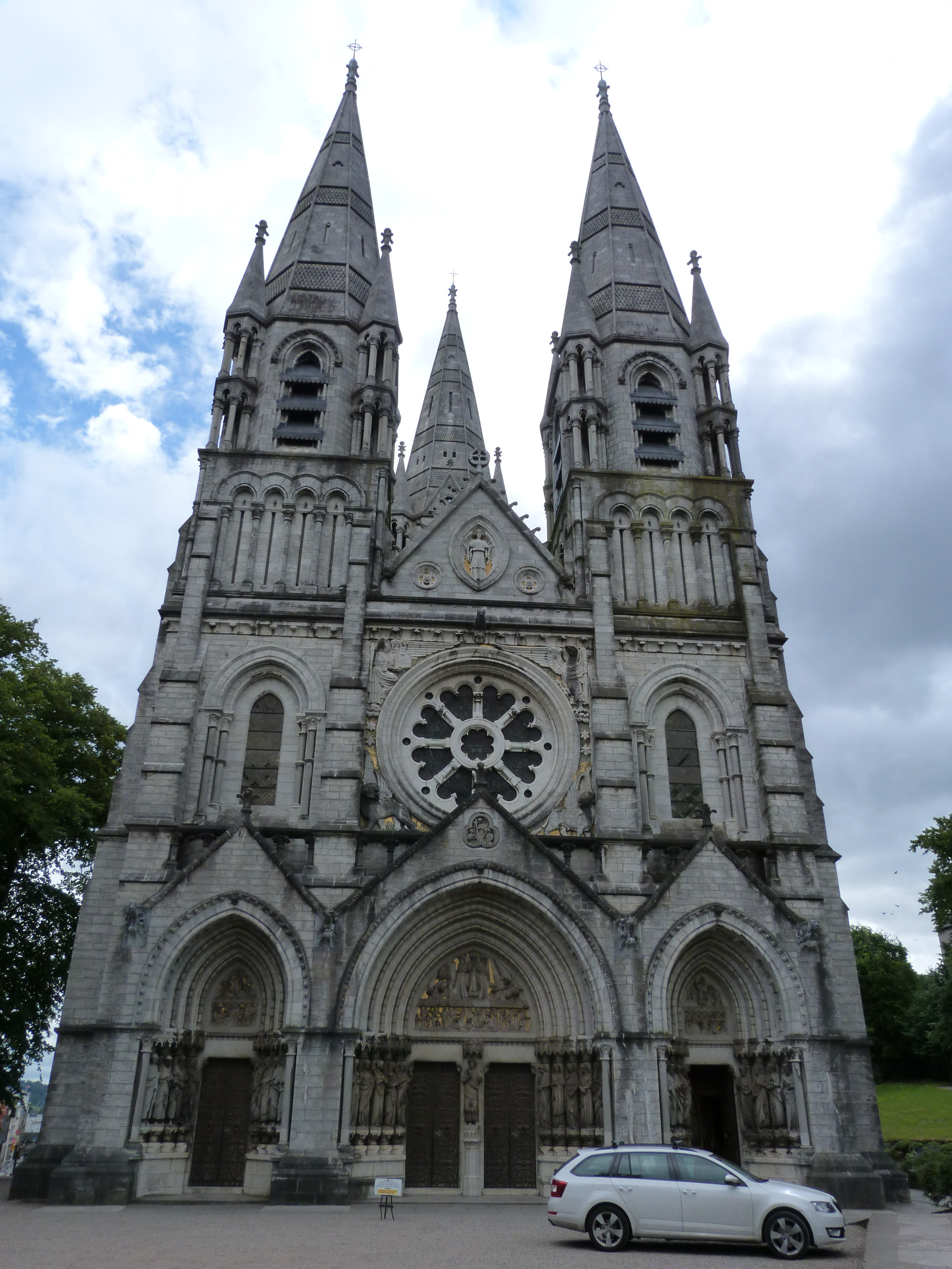 Saint Fin Barre's Cathedral is a Gothic Revival Church Of Ireland