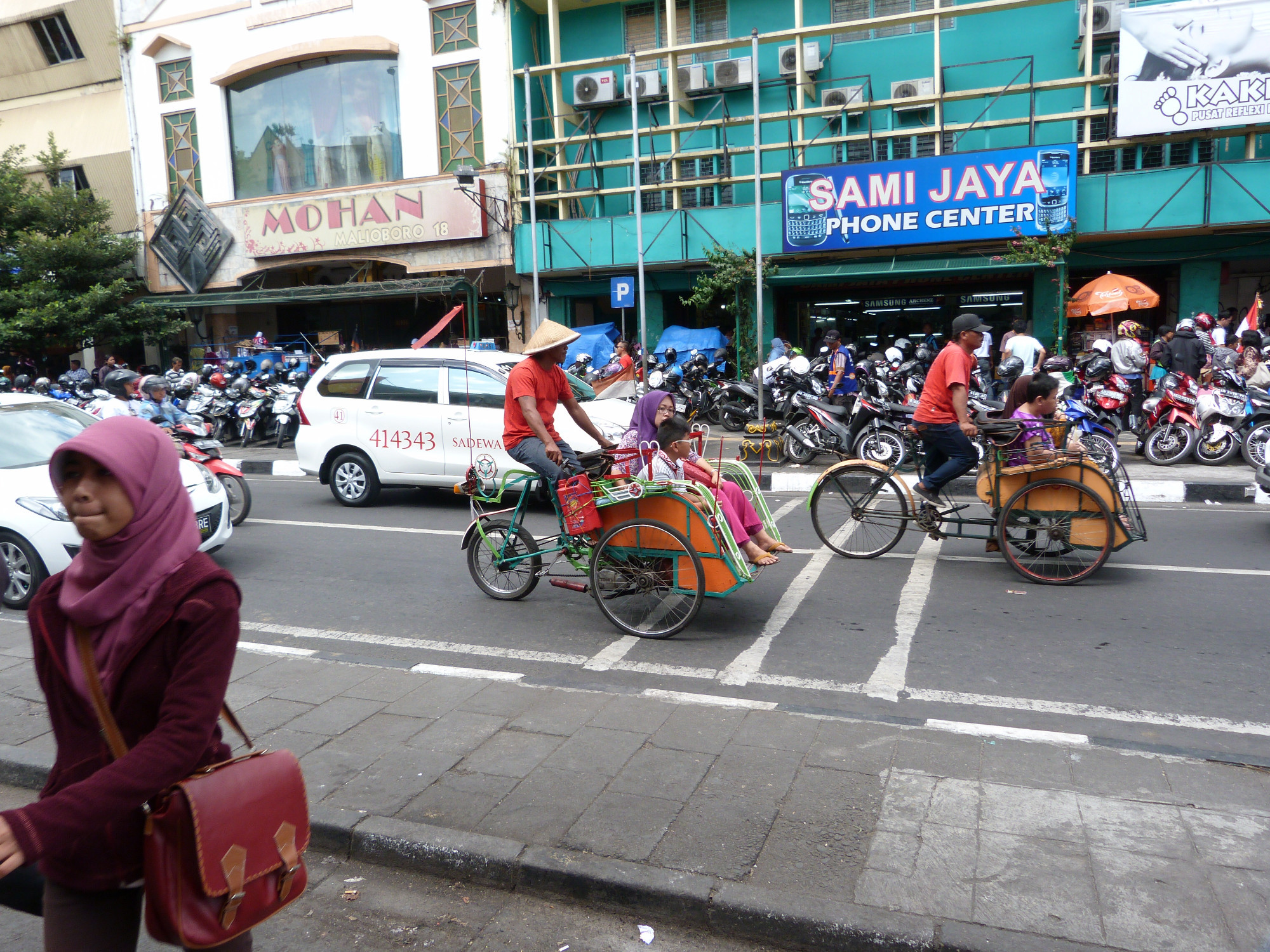 Streetscene Trike Taxis