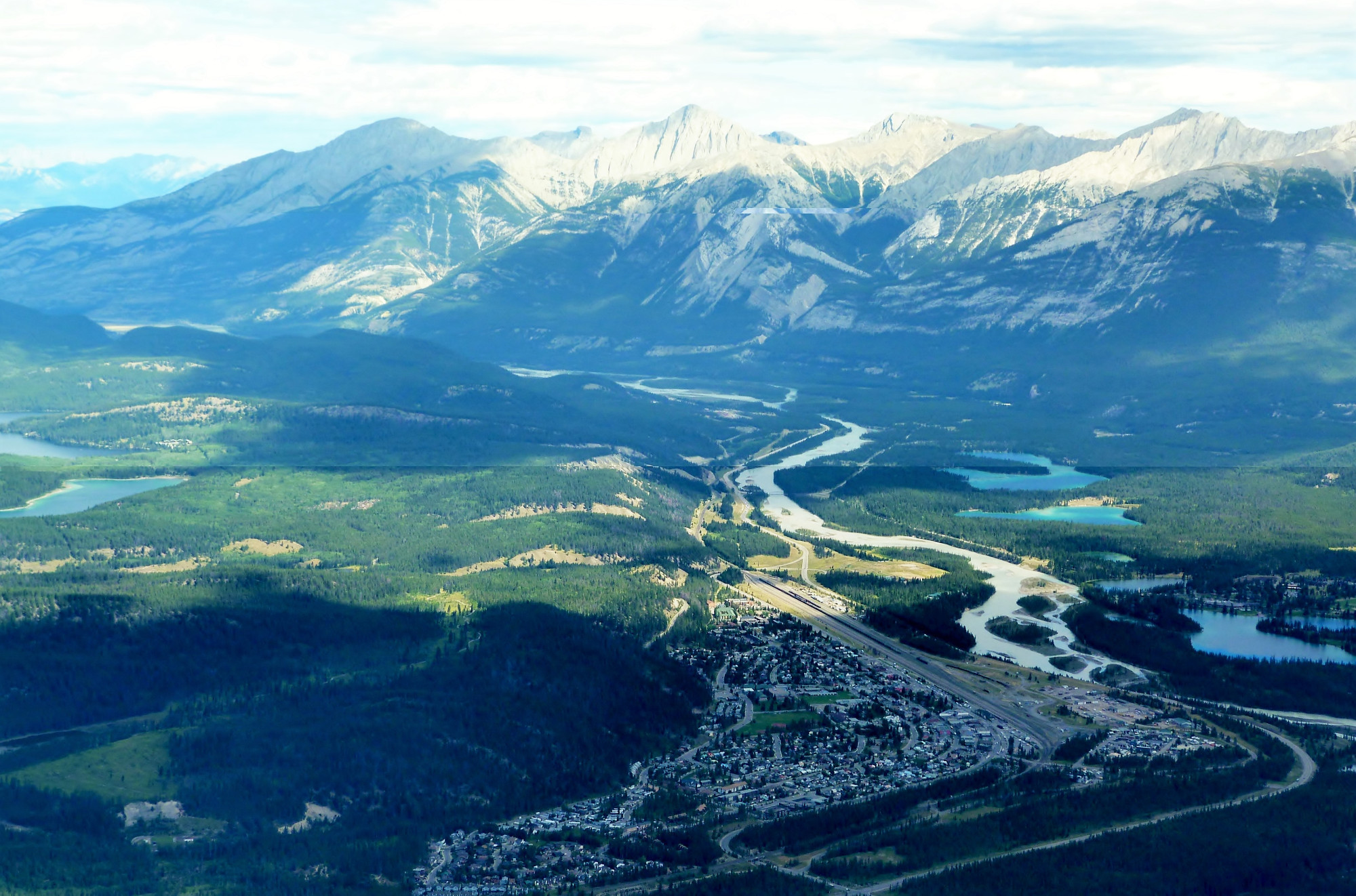 Whistlers Mountain from Tramway