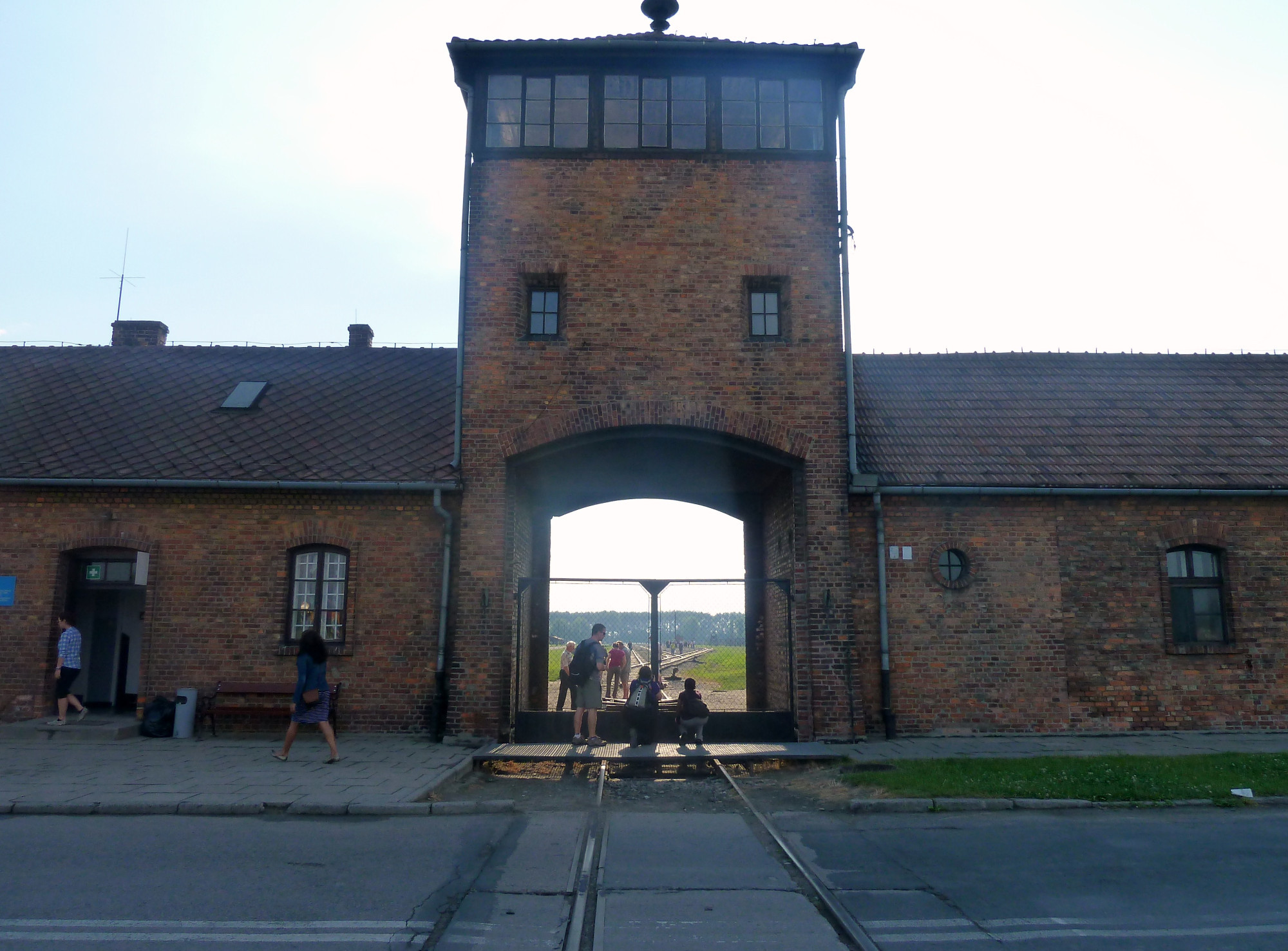 Gatehouse Auschwitz II AUSCHWITZ-BIRKENAU