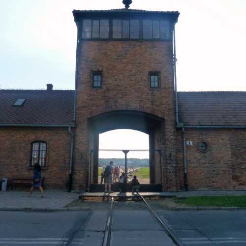 Gatehouse Auschwitz II AUSCHWITZ-BIRKENAU