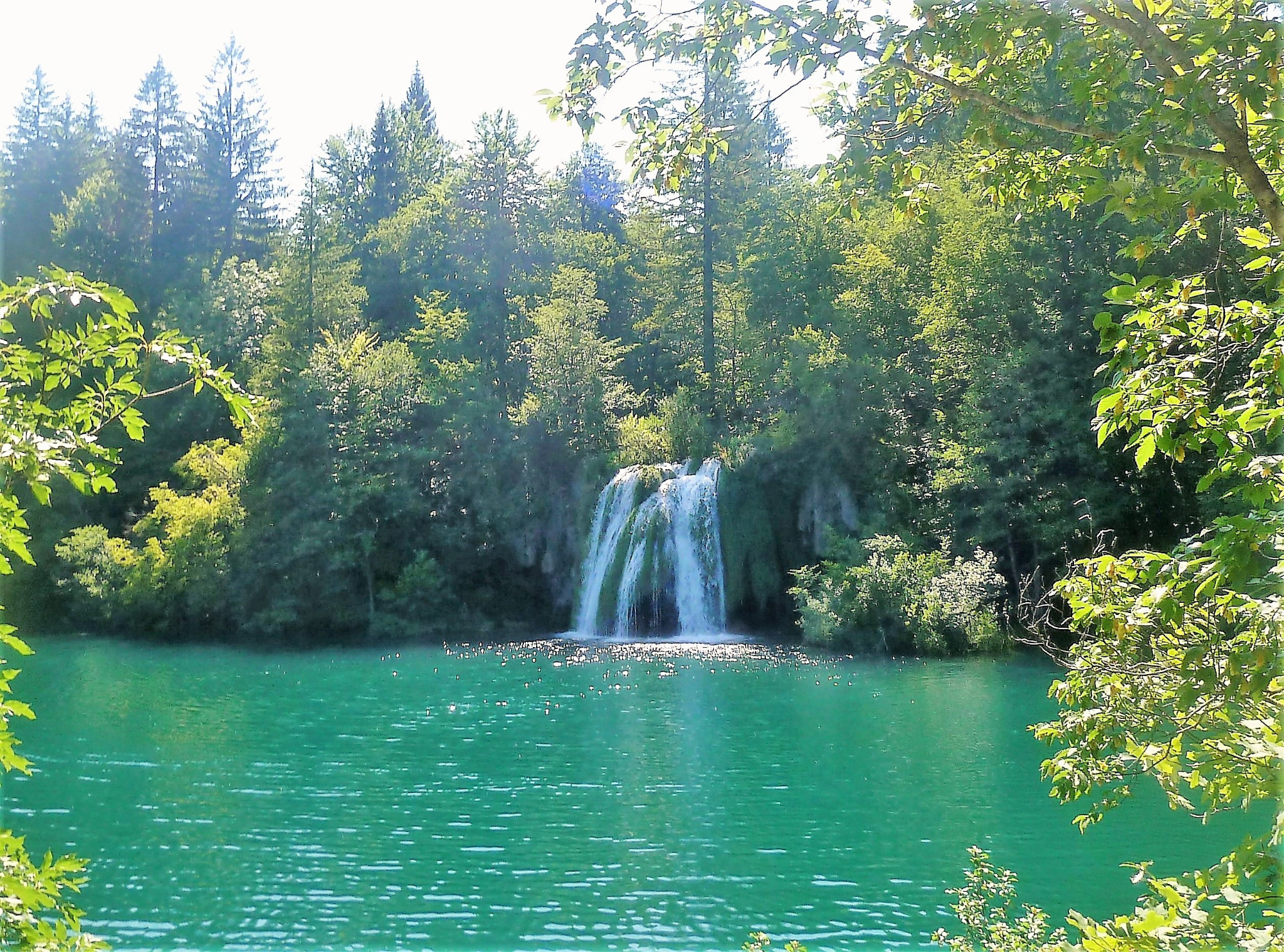 Waterfall Plitvice Lakes National Park
