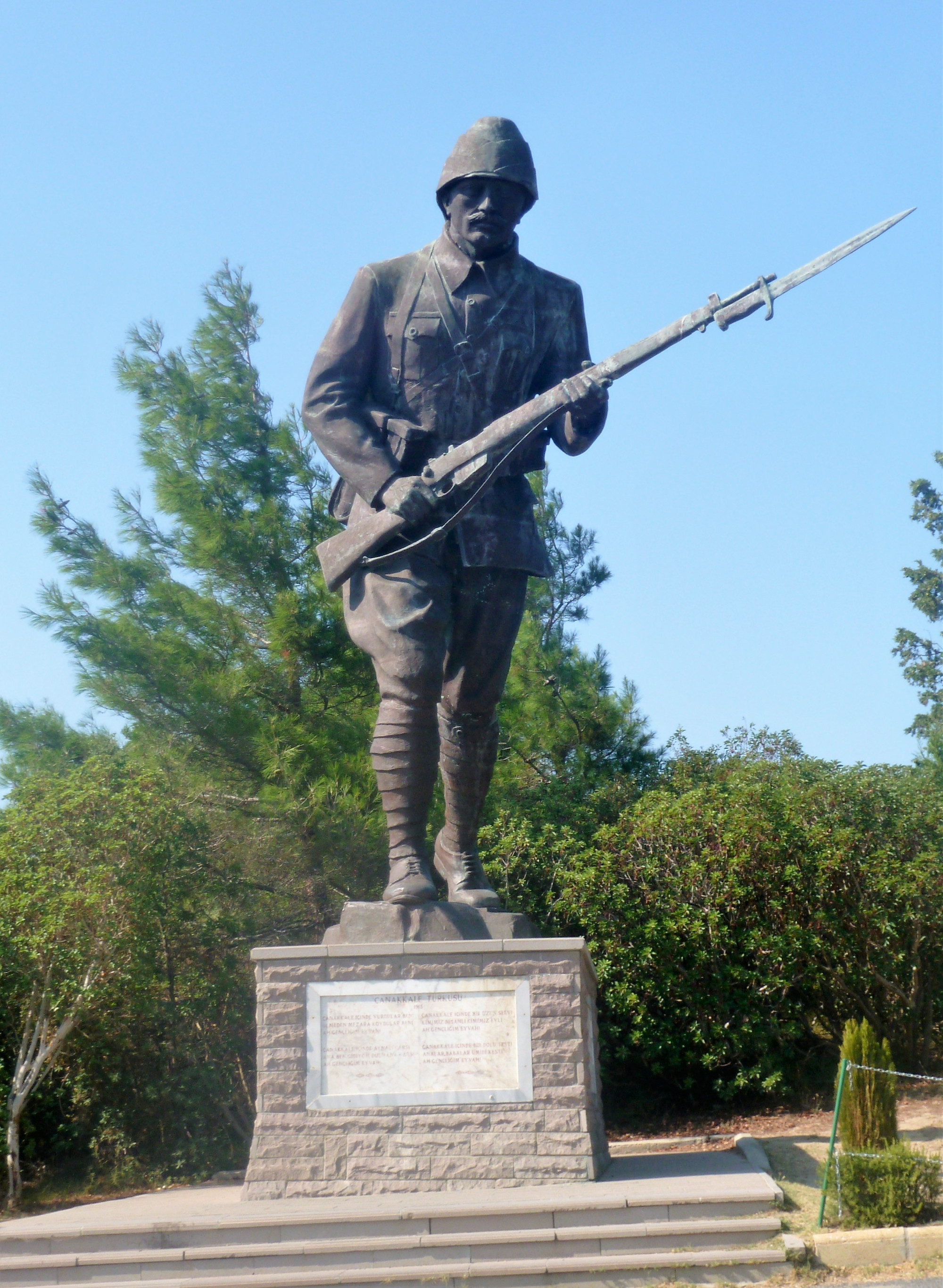 Turkish Memorial Statue