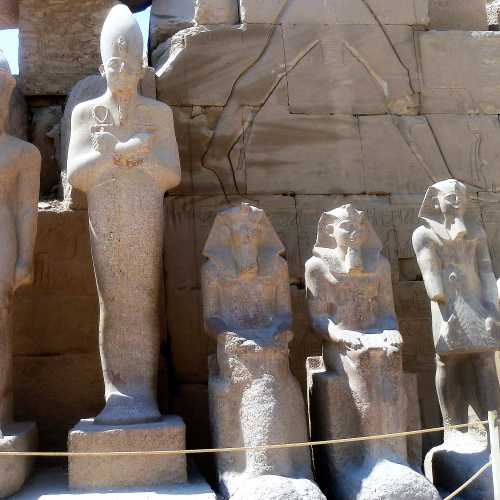 Assorted Pharoh Statues