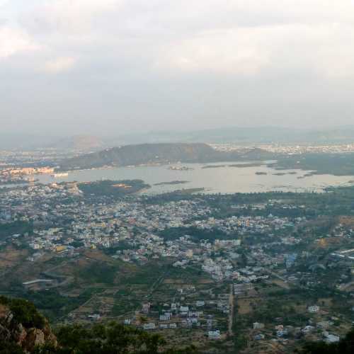 View Of City from Monsoon Palace