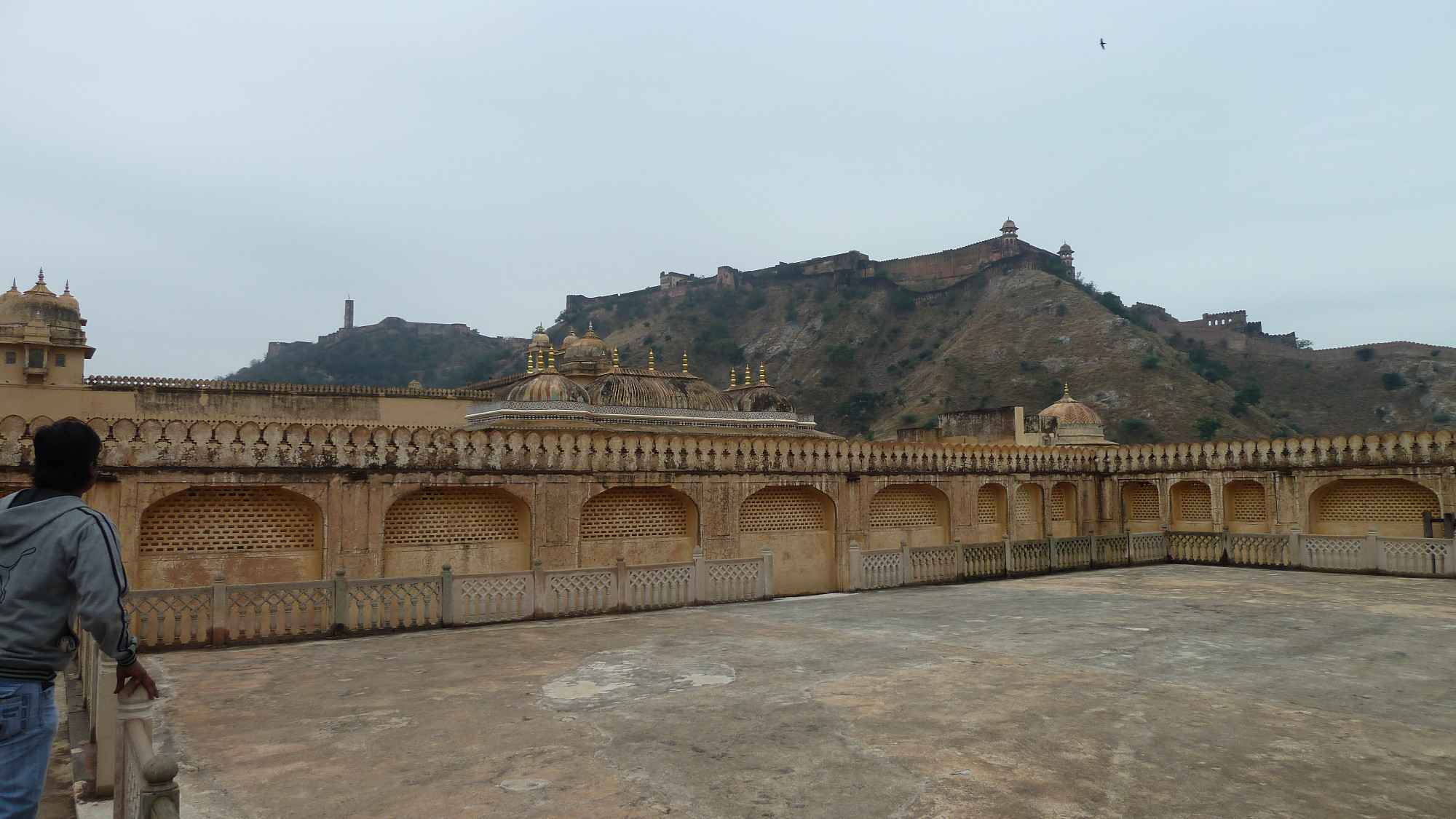 Jaigarh Fort as seen from Amber Fort