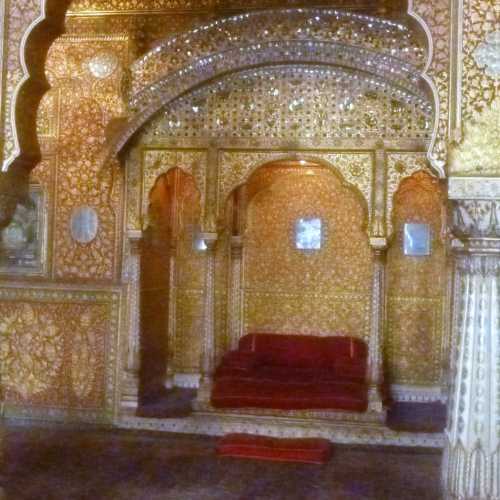 Seat of Maharaja ornate Rooms
