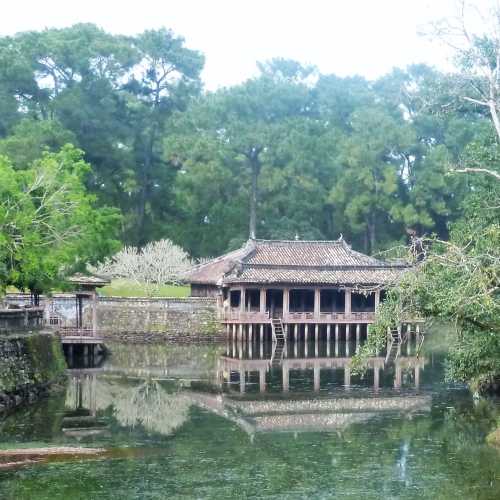 Pavillon and lotus pond