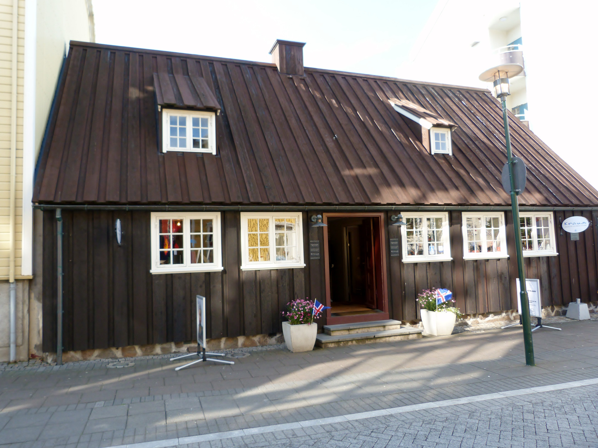 Aðalstræti 10 oldest Timber Building