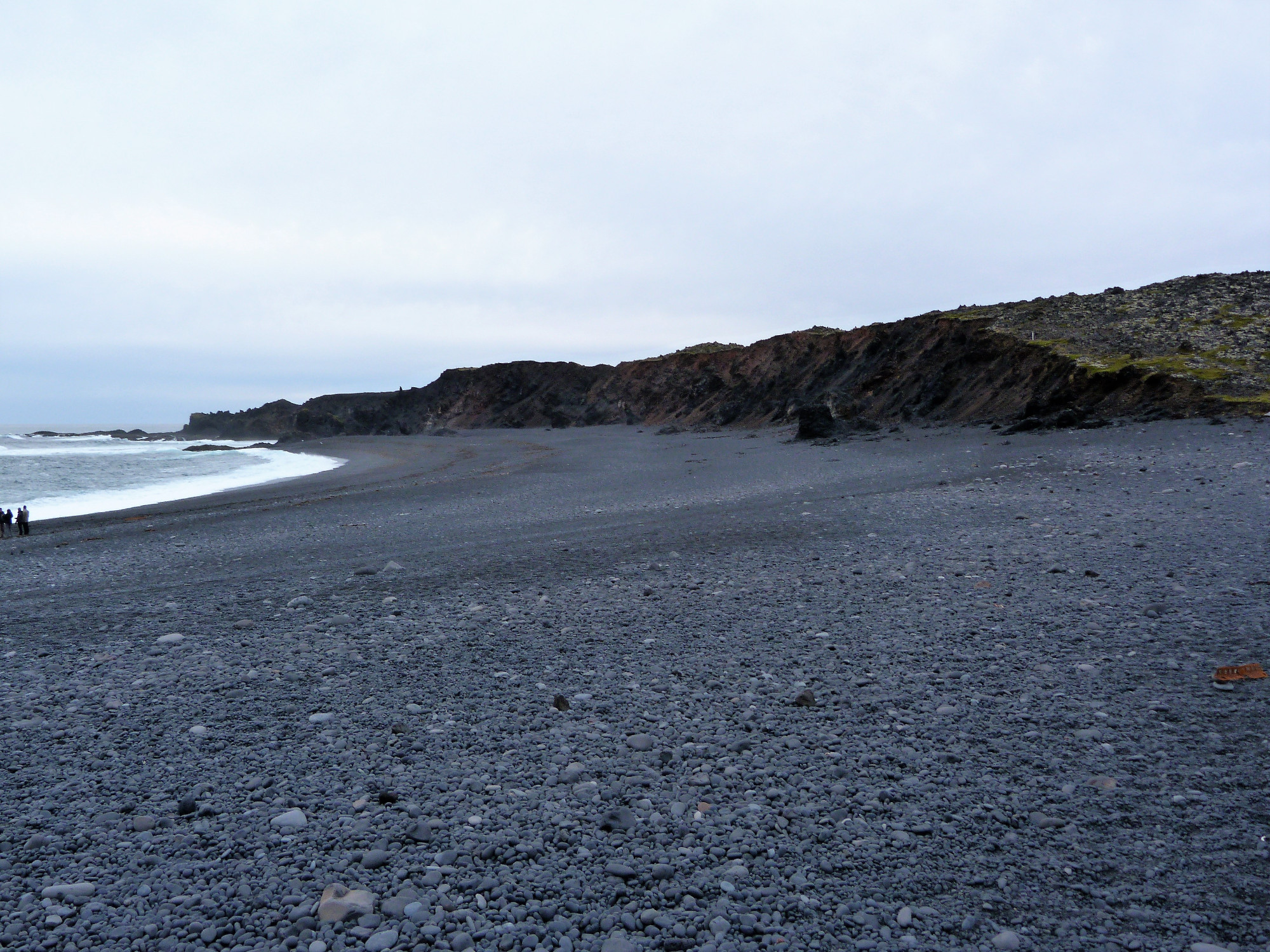 Black Sand & Pebble Beach