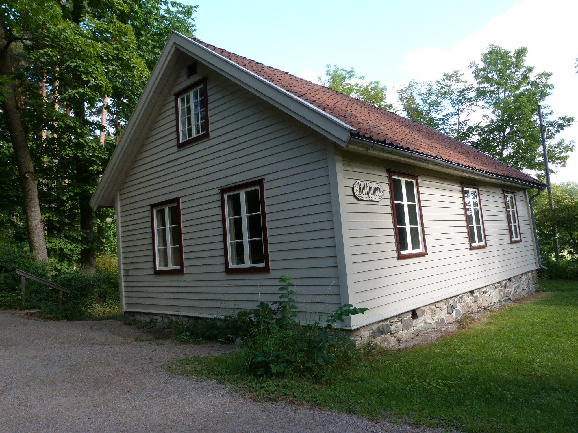 Schoolhouse from Natås in Lindås 1866-67
