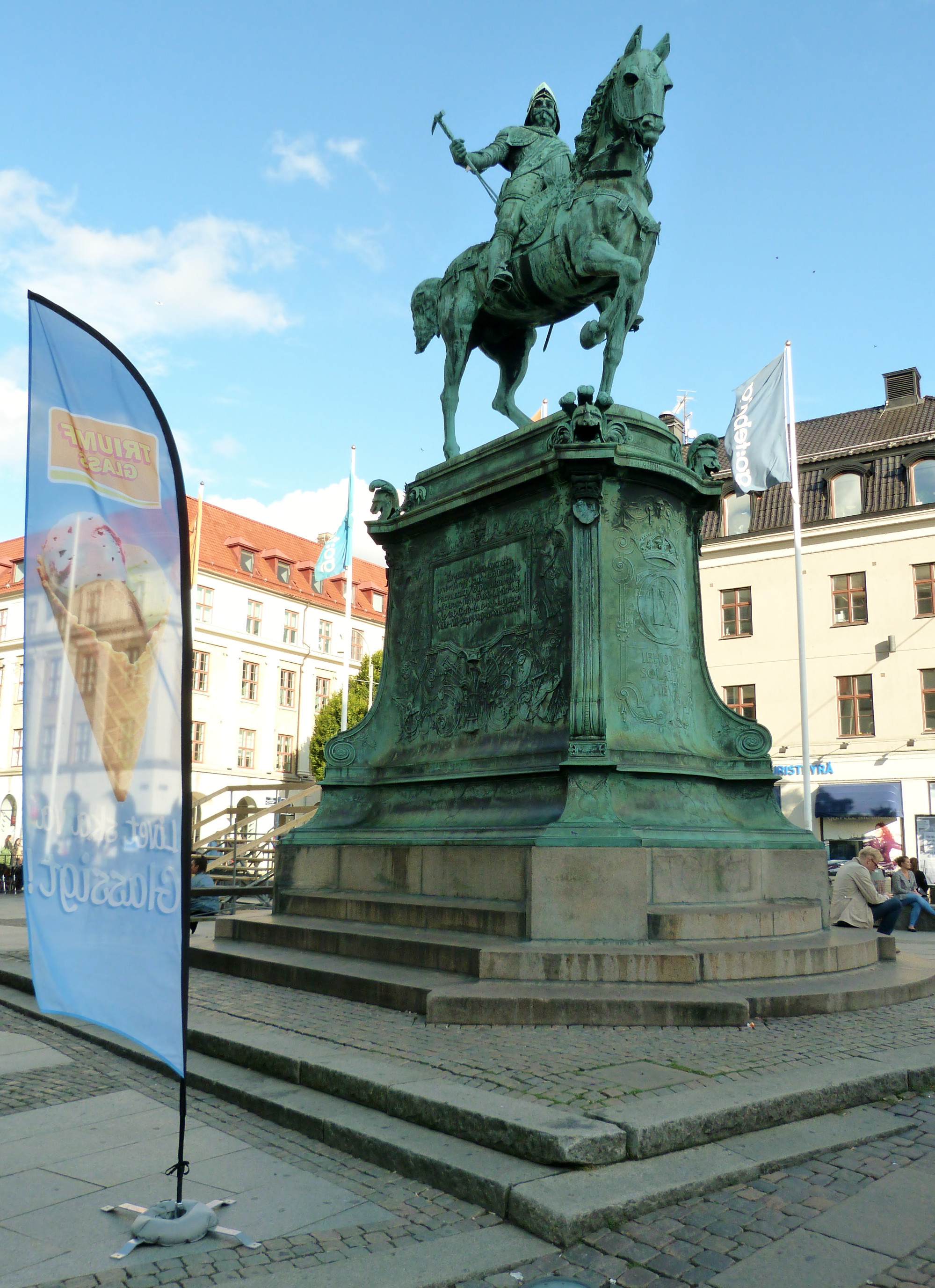 Equestian Statue King Karl IX
