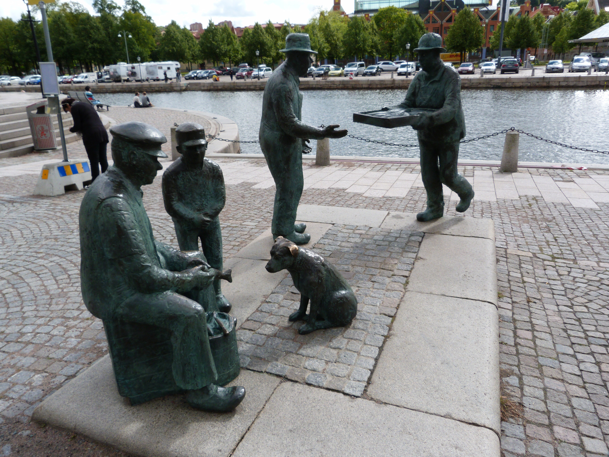 Skärgårdsfiskare statue