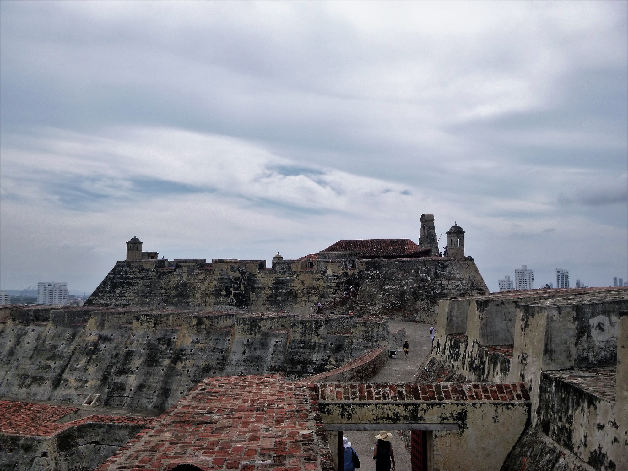 WALKING ON BATTLEMENTS