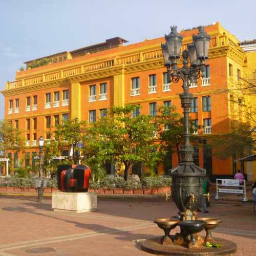 Colonial building Plaza de Santa Teresa
