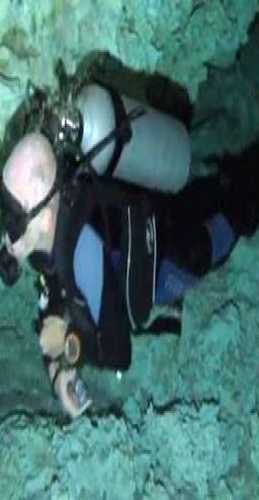 Moi Diving The Pit Cenote