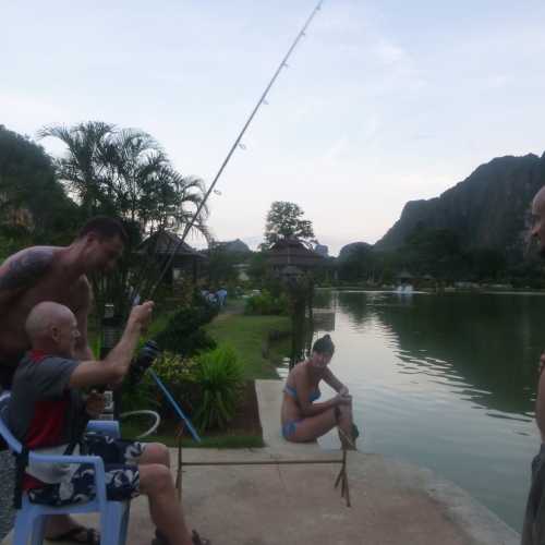 Fishing peg