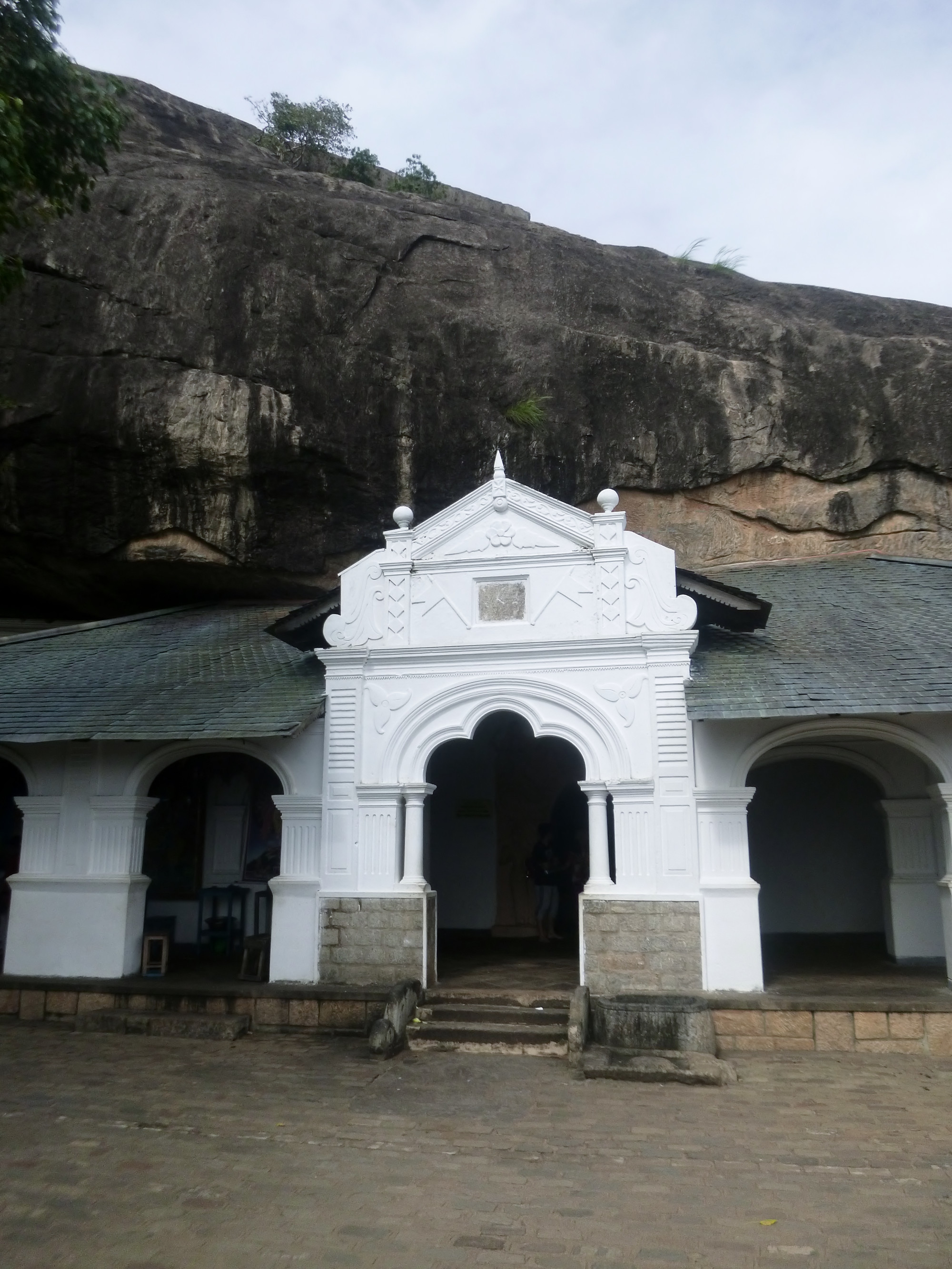 Dambulla Cave Temple Entrance