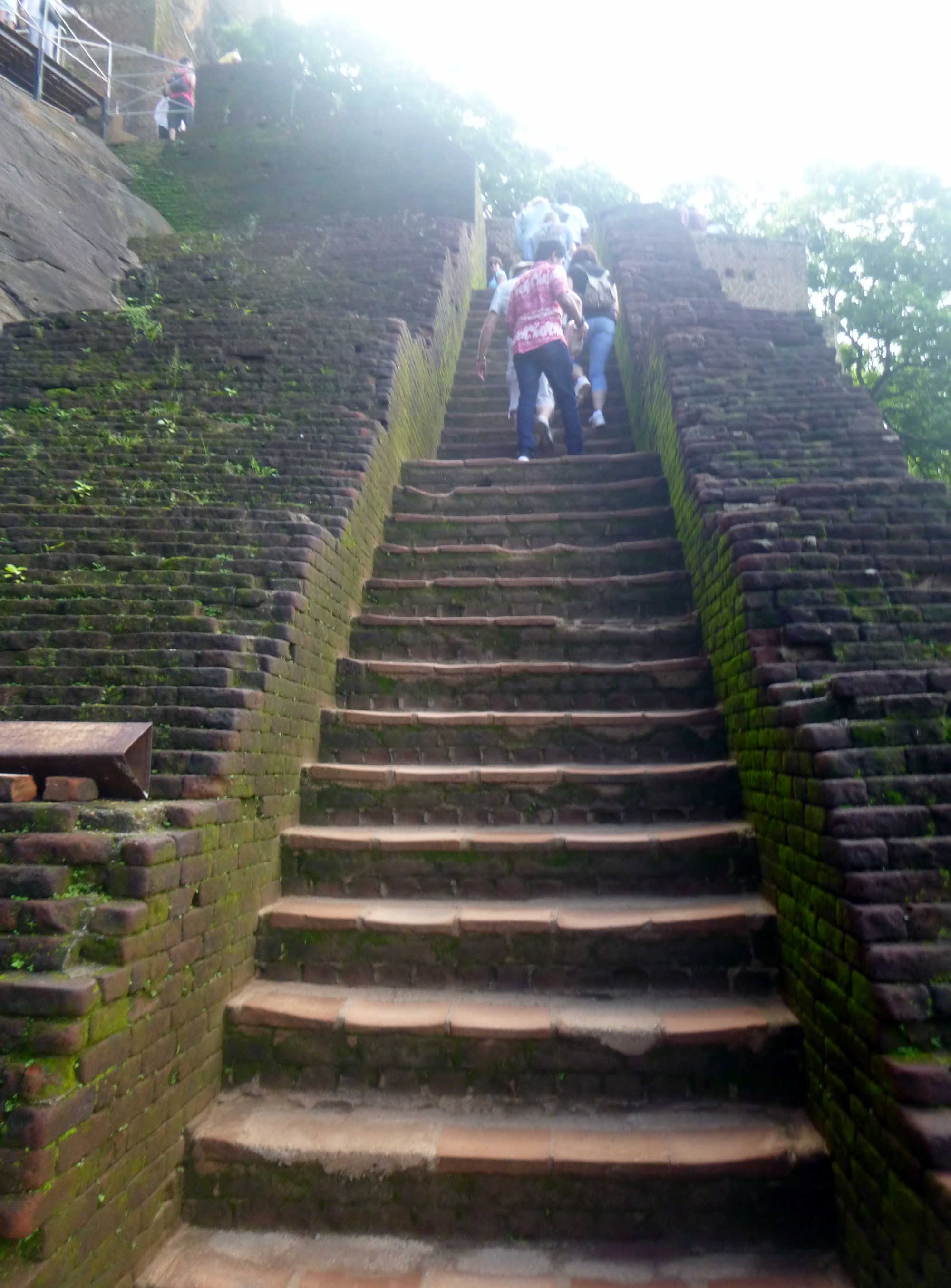 one of many staircases