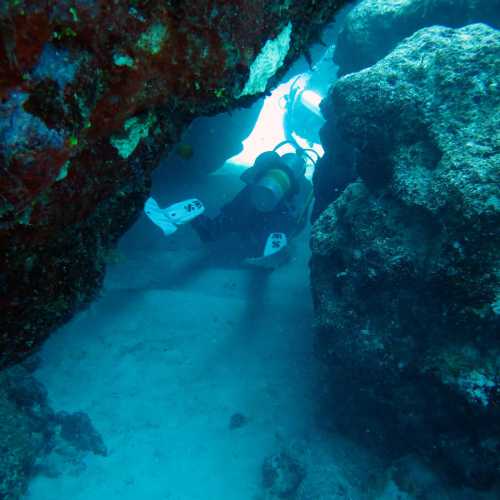 Half Way Caves Osprey Reef, Australia