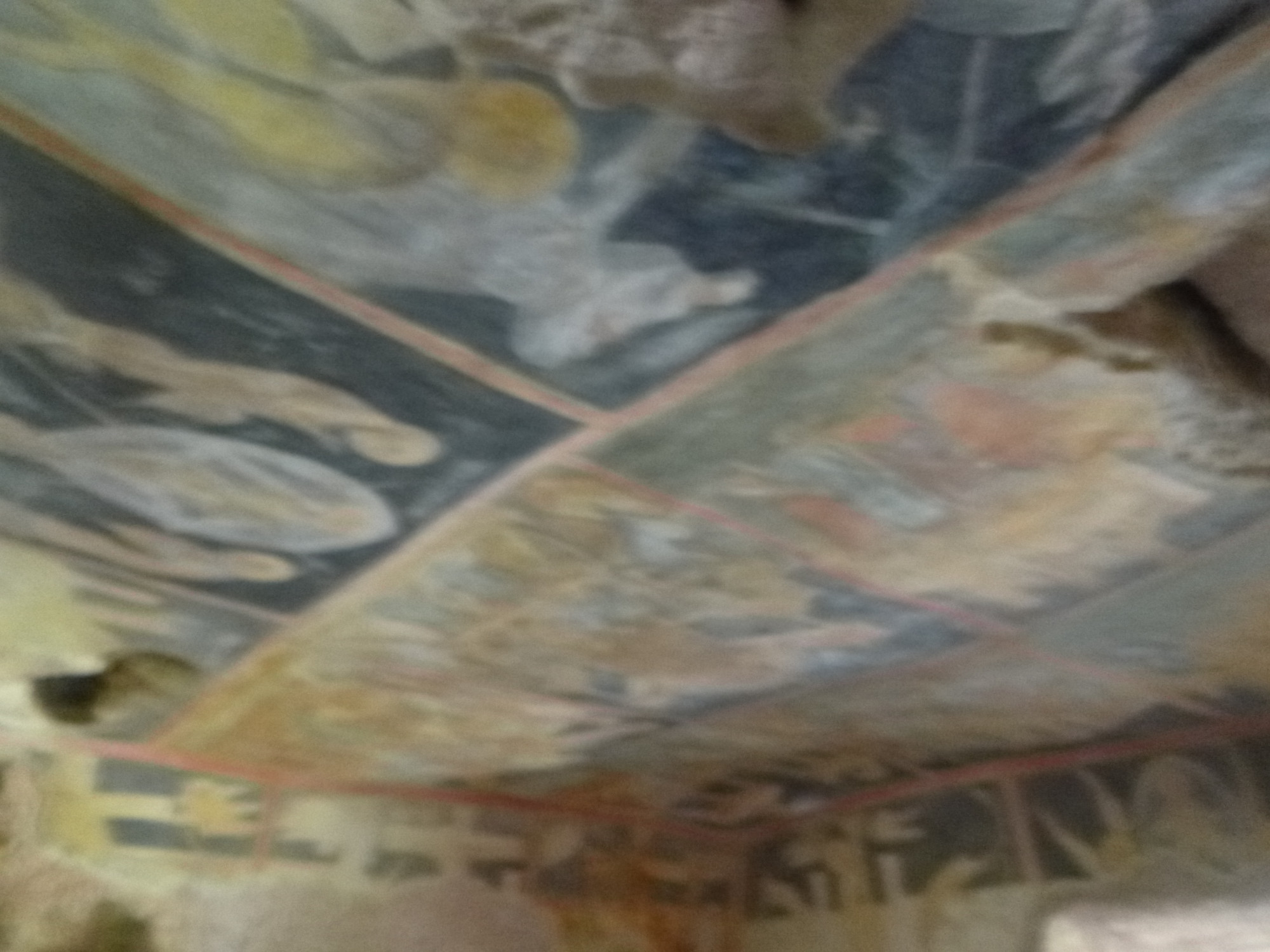 Frescos On Ceiling