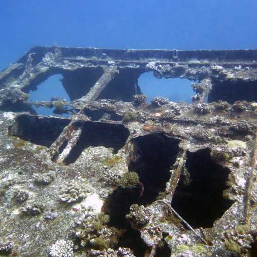Stella Maru Wreck Dive Site, Маврикий