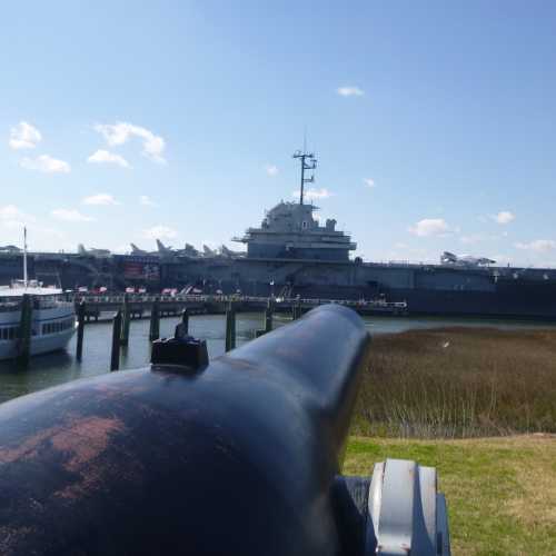 In sight of the Yorktown