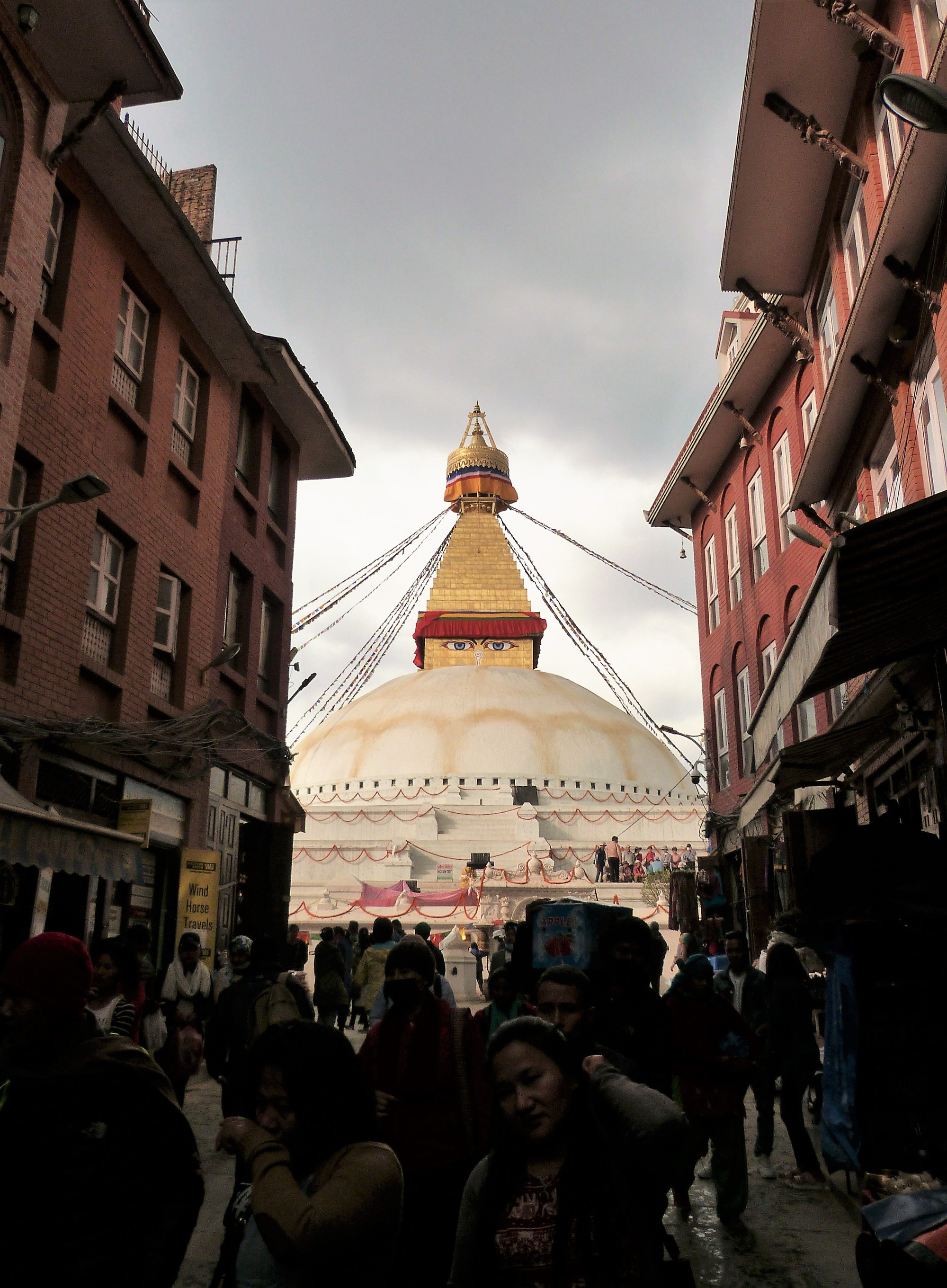 First view of Stupa