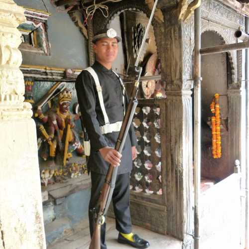 Guard Hanuman Dhoka palace 