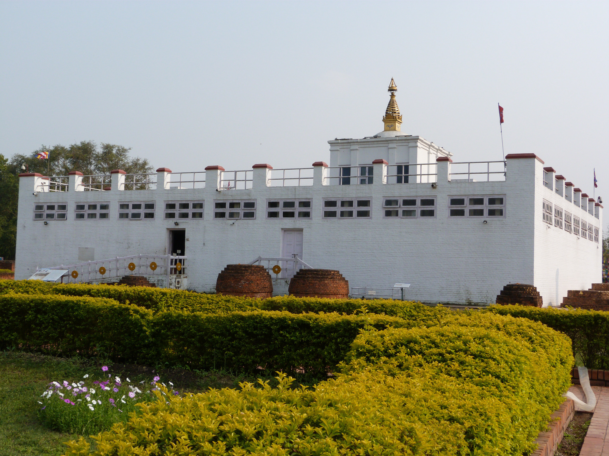 Temple over the site of Birthplace of Sakyamuni Buddha