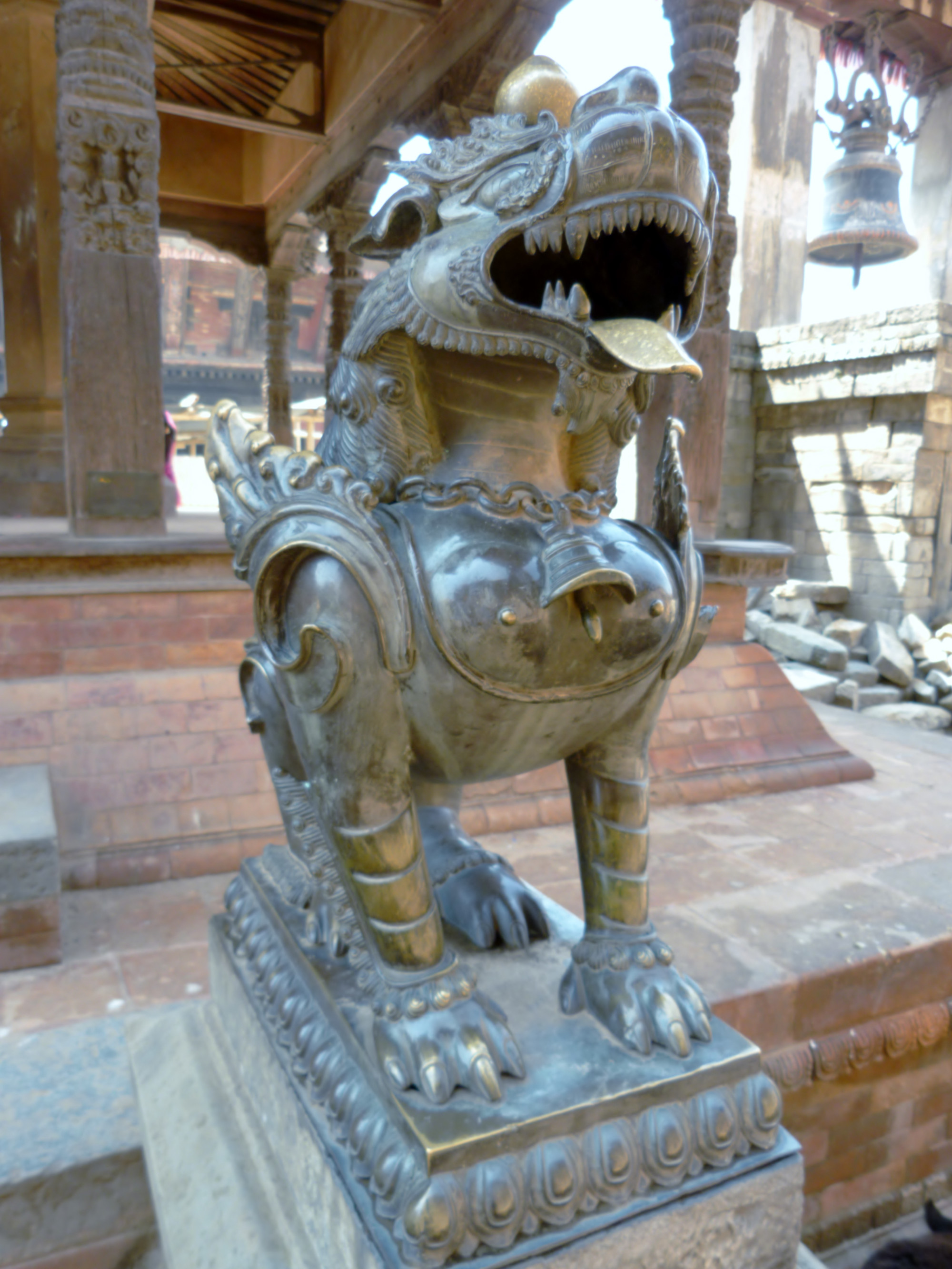 Temple Statue Durbar Square